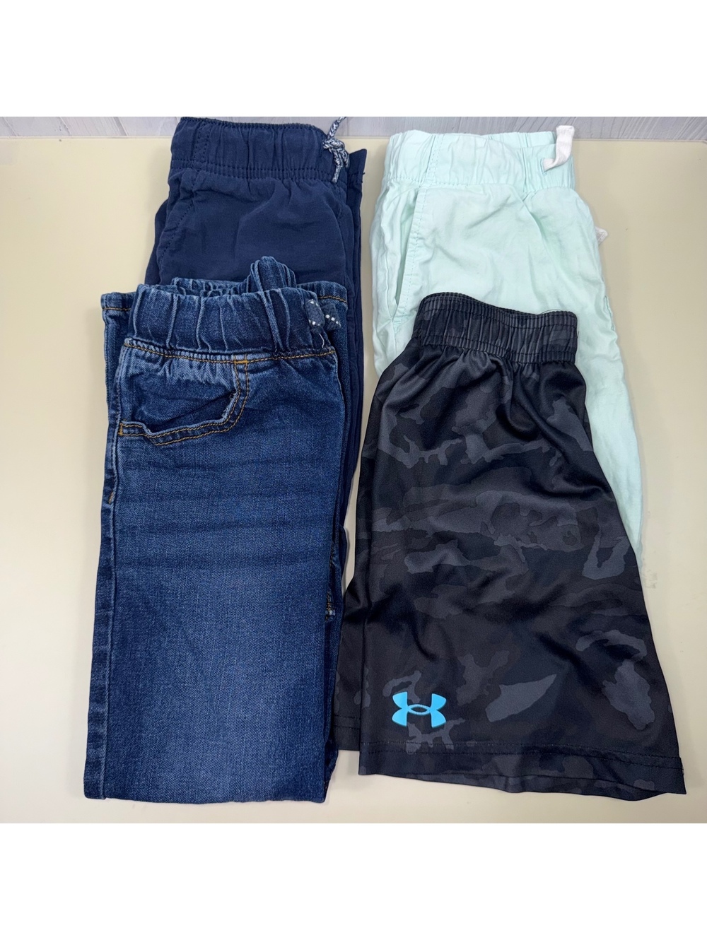 Boys Size 6 Pants Shorts Lot Under Armour H&M